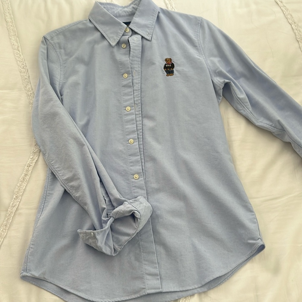 Ralph Lauren slim fit polo bear